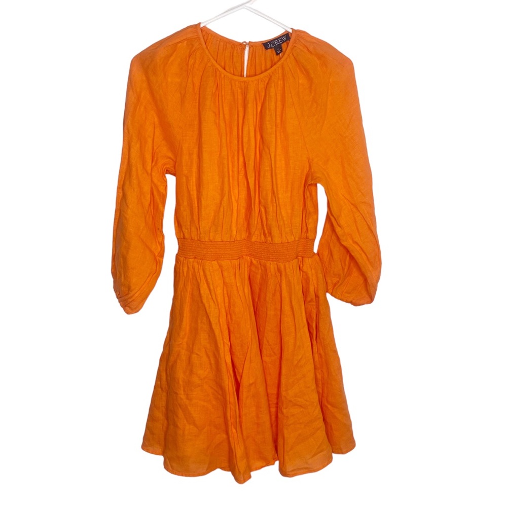 J.Crew orange tangerine lime dress NWT size XS
